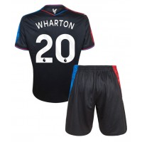 Crystal Palace Adam Wharton #20 Tredjedraktsett Barn 2024-25 Kortermet (+ Korte bukser)